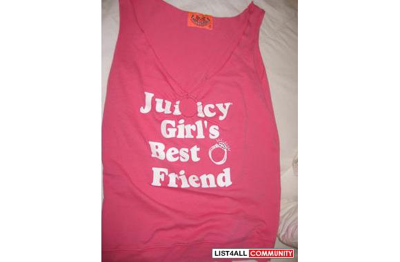 Juicy Girl's Best Friend Pink Shirt