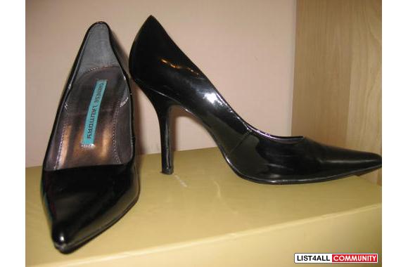 Chinese Laundry Black Patent Stilettos Shoe