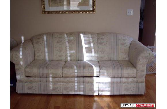 Sofa (Sofa Bed) and Love Seat SetFREE DELIVERY*  T