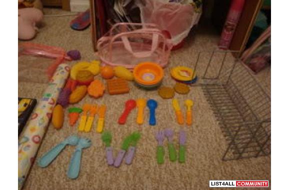 Set of toys