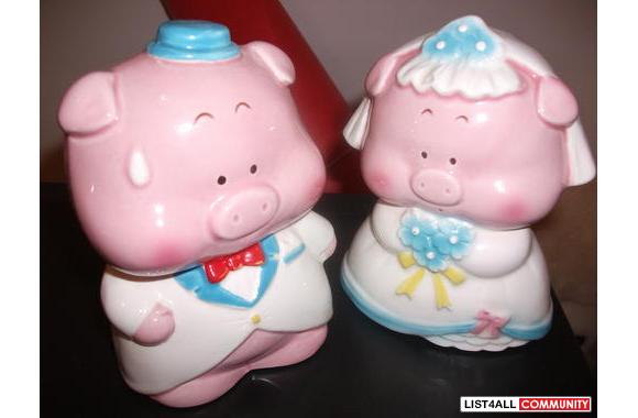 Pink Piggy Bank couples