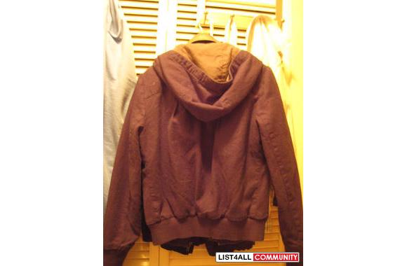 ARITZIA HOODED CANVAS JACKET :: miss-shopaholic :: List4All