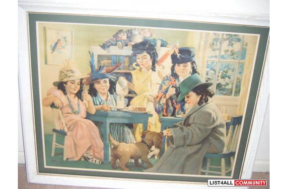 A beautiful picture of The Dionne Quintuplets.&nbs