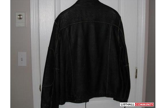 Men's AFFLICTION Leather Jacket size XLarge :: monica15 :: List4All