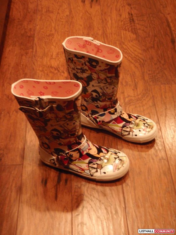 Tokidoki Rain Boots - Size 7 (BRAND NEW!) - $100 OBO