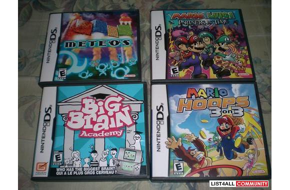 Nintendo DS Games - PLEASE SEE PRICES BELOWBig Bra