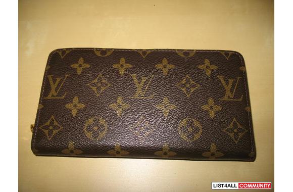 Louis Vuitton Monogram Canvas Zippy Walletreplicab