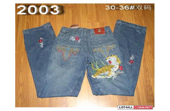 Sell Evisu, Bape, Ed Hardy, Lrg, True religion jea