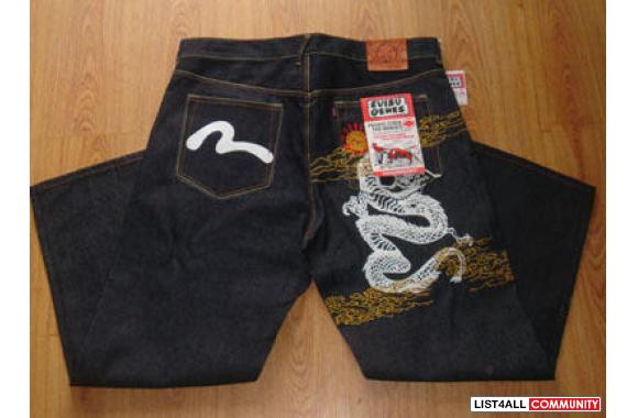 Sell Evisu, Bape, Ed Hardy, Lrg, True religion jea