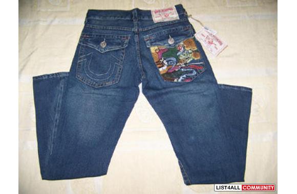 Wholesale Ed Hardy, Evisu, True Religion, rich yun
