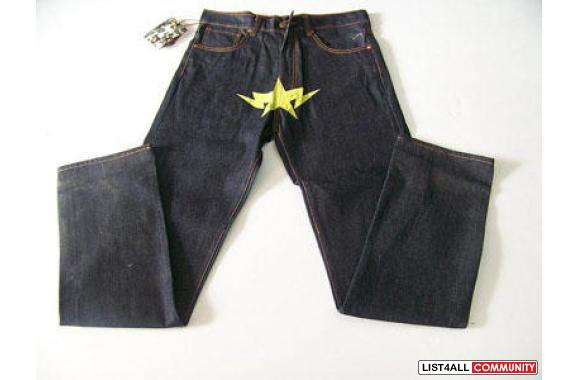 Sell evisu, red monkey, D&G, artful dodger, ba