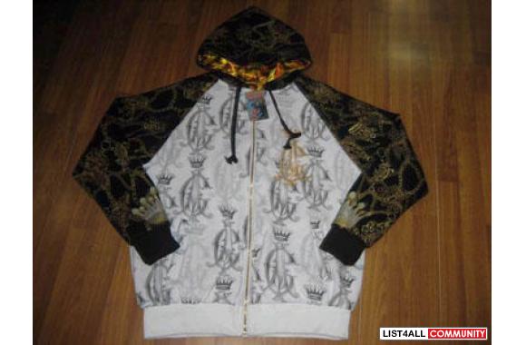 christian audigier reversible hoody, Ed hardy, art