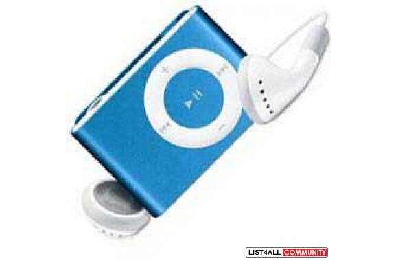Blue ipod shuffle, 1 gb