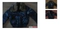 Guess Pewter Fur Bomber Jacket Sz XS