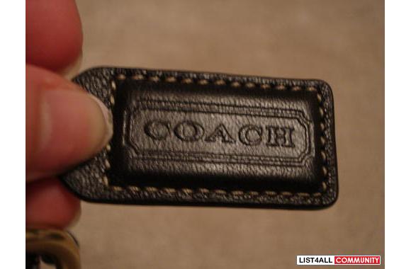 Coach Signature Stripe SwingpackRetails: $150 incl