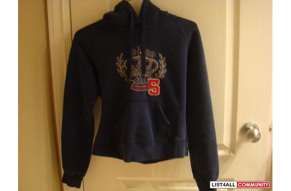 TRIPLE FIVE SOUL  navy blue hoodie A very stylish 