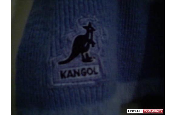 KANGOL  Blue Wool ScarfUnbelievably soft and smoot
