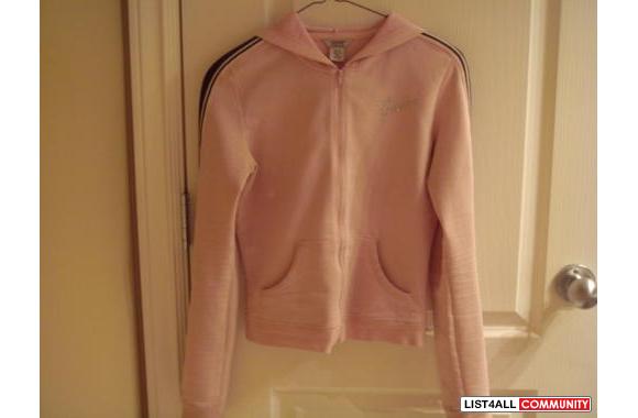 GUESS  pink zipupBeautiful Guess zipup in light pi