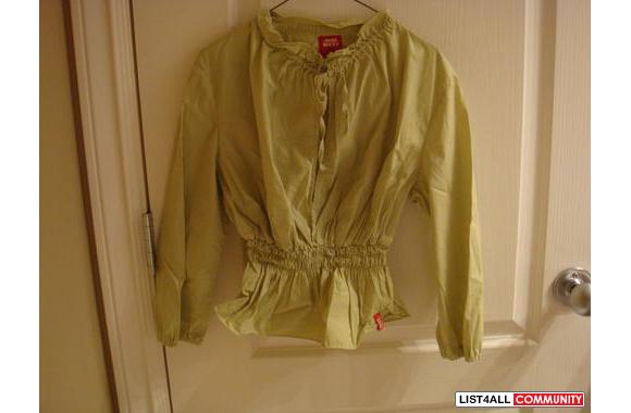 MISS SIXY  Green BlouseVery pretty M60 blouse. Can