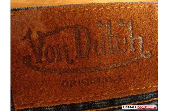 VON DUTCH  Denim SkirtBet you can't find this supe