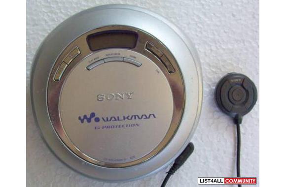 Sony Portable CD Player w/ Line Out Sony portable 