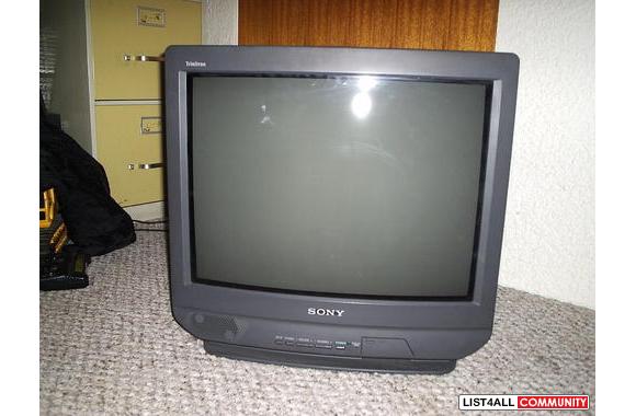 sony trinitron tv. 20 inch  was 40.00&nbsp; now 25