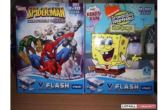 v teck games for age 8-10&nbsp; 10.00 each