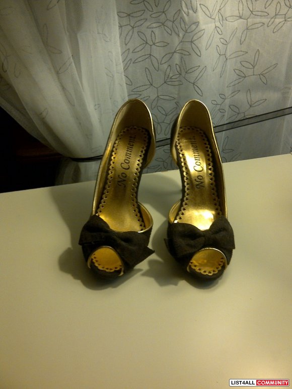 Suede High heels