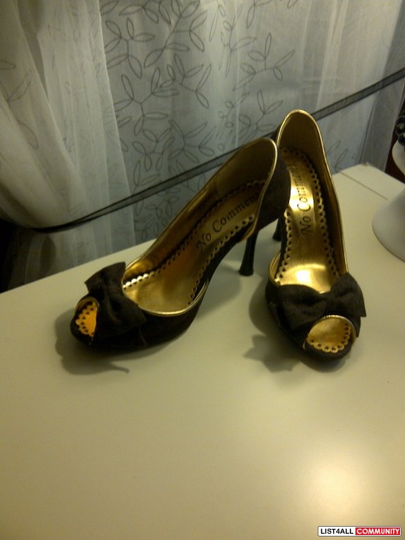 Suede High heels