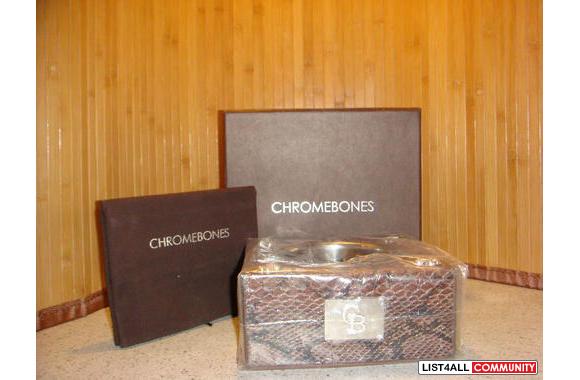 Chrome Bones Gator Dog/Cat feeding bowlBrand new s