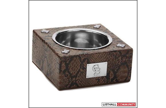 Chrome Bones Gator Dog/Cat feeding bowlBrand new s