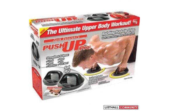 Push Up Pro handles "As Seen On TV".&nbs
