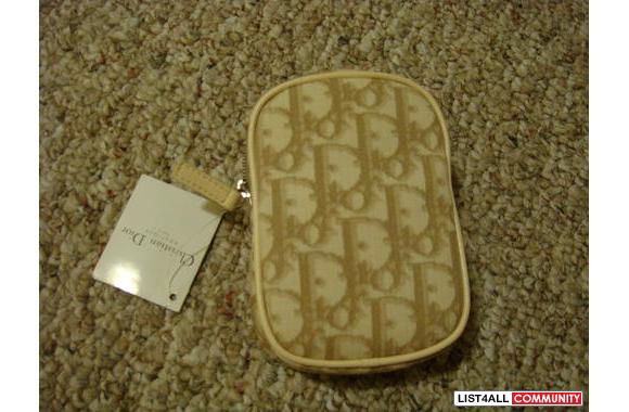 Christian Dior cell phone/cigarette small bag