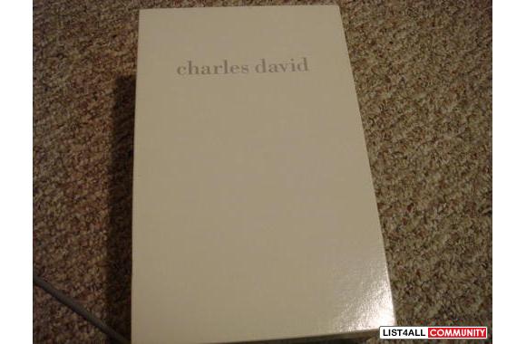 Charles David High heel ribbon shoes