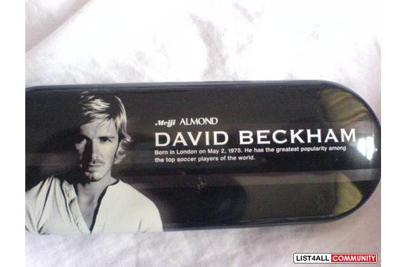 Metal Pencil case w/ David Beckhama minor scratch 