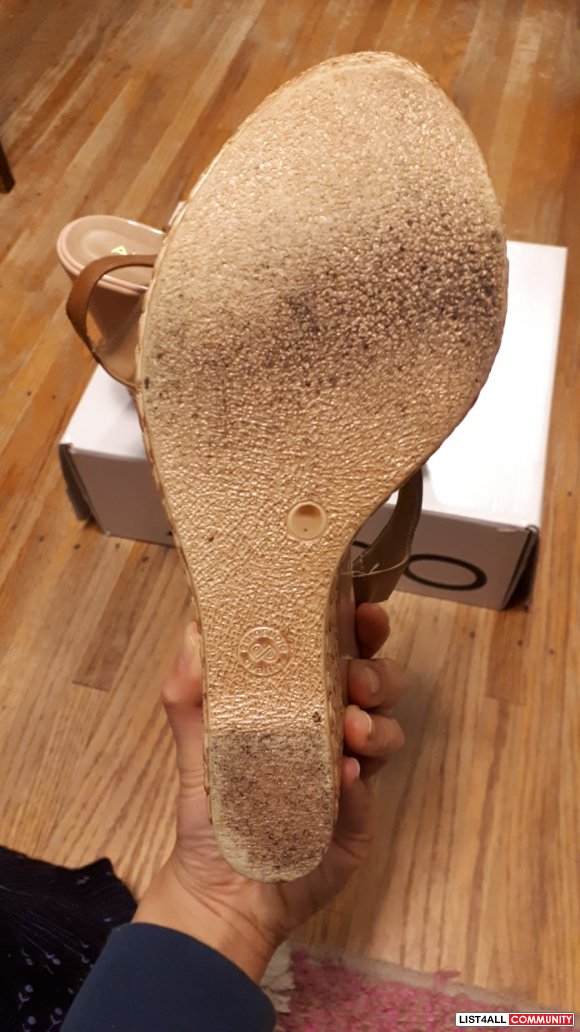 Summer Wedge Sandal SIZE 7