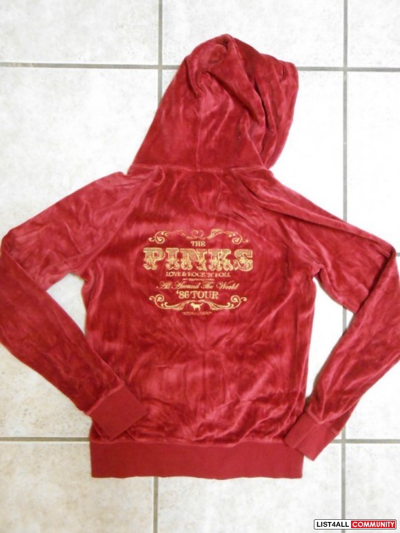 victoria's secret velour sweatsuit