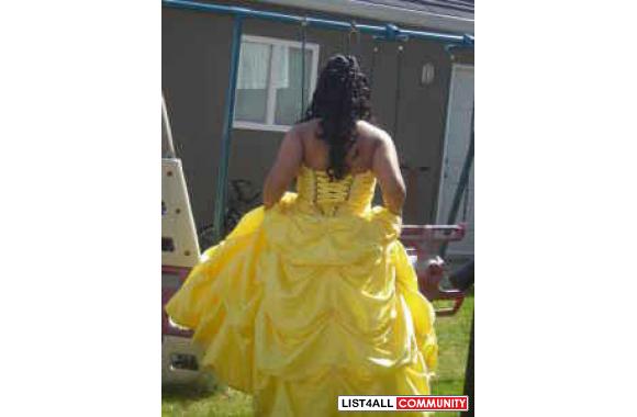 I have a yellow prom dress that was purchased in May of 2009 for my pr