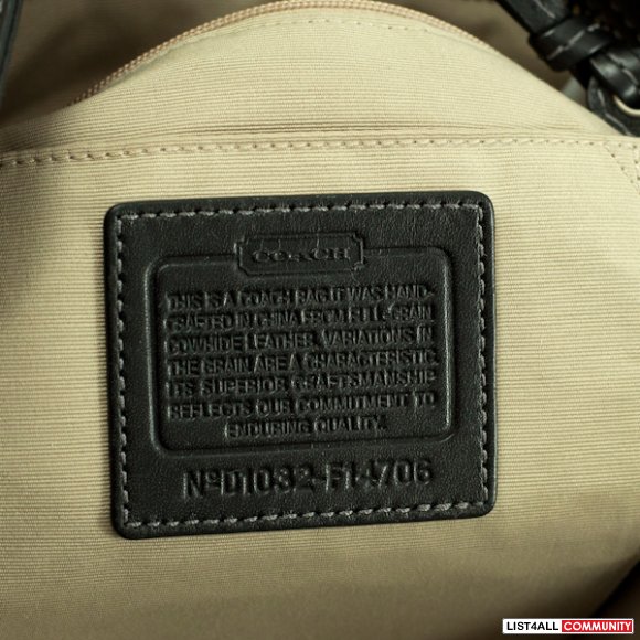 coach leatherware est 1941 bag