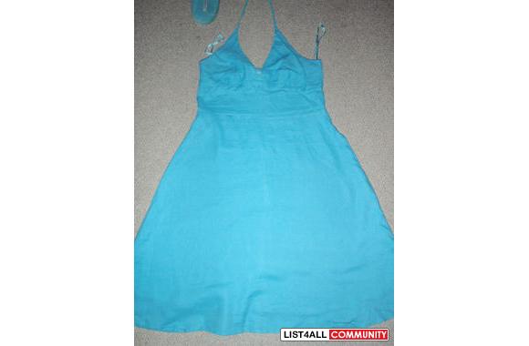 - Le Chateau bright blue summer dress
