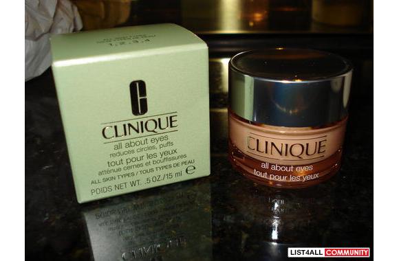 CLINIQUE ALL ABOUT EYES RICH, full size 0.5 oz- re