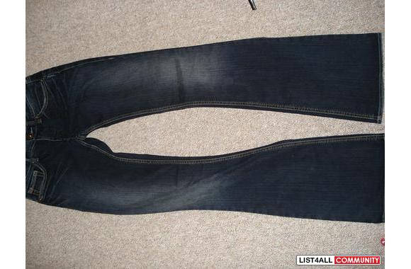 New silver jeans, worn once just trying on.Size 26
