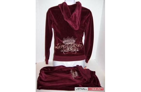 burgundy tracksuit womens