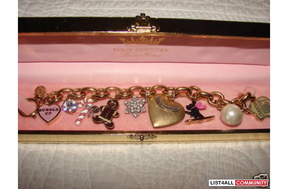 Juicy Couture limited edition 2007 holiday bracelet
