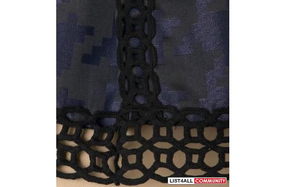 Anna Sui Lovely Houndstooth Dress size 1