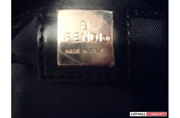 Fendi Black Barrel BagProbably replica..not too su