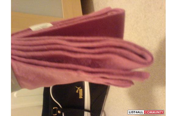 BNWT Pink scarf. Really warm fabric.