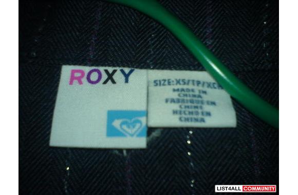 BWNT ROXY SWING JACKET.Doesn't fit my style...look