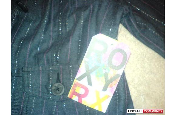BWNT ROXY SWING JACKET.Doesn't fit my style...look