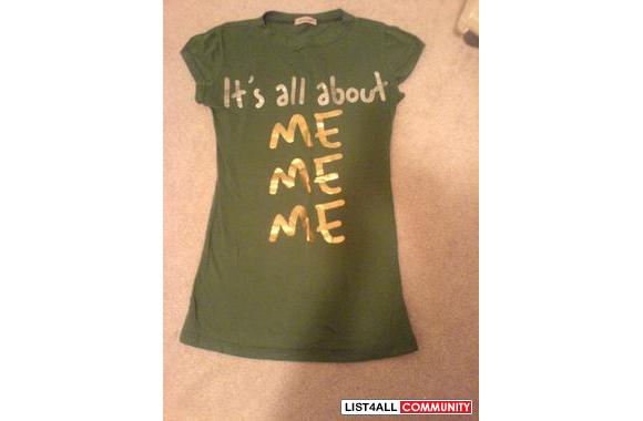 papaya tee.really new.10/10 condition.extremely cu